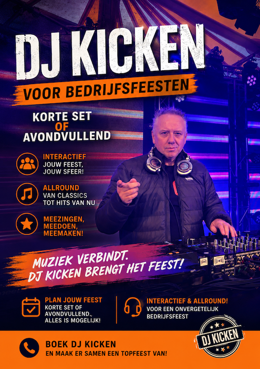 dj op bedrijfsfeest